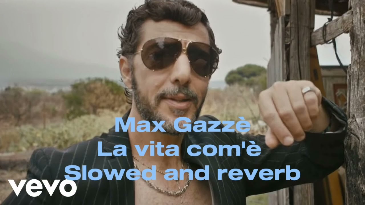 Max Gazzè - La vita com'è ( Slowed & Reverb )