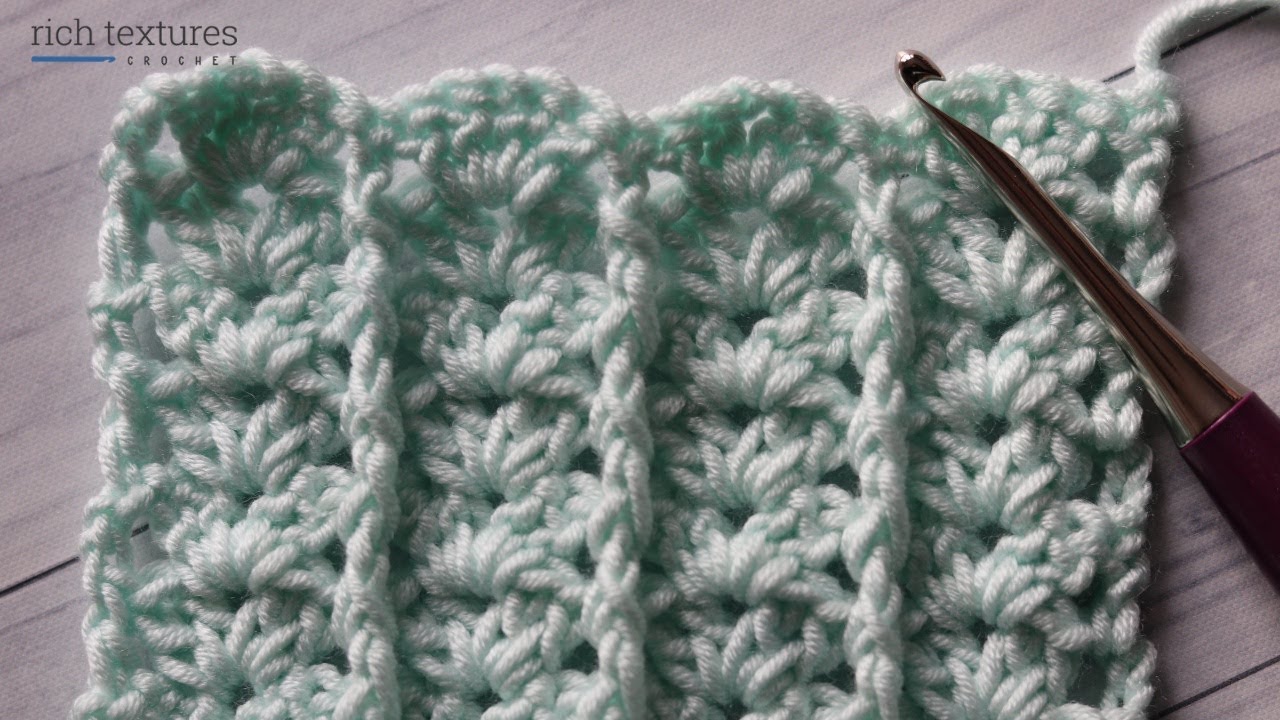 Post and Shell Stitch | How to Crochet