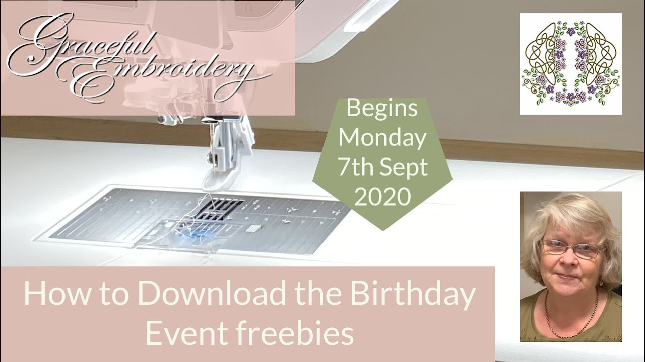 Downloading the Birthday event Daily freebies