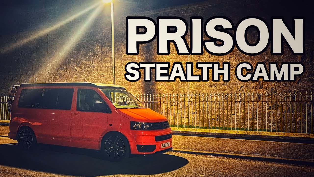 VAN LIFE UK: СКРЫТЫЙ КЕМПИНГ рядом с HMP Portland