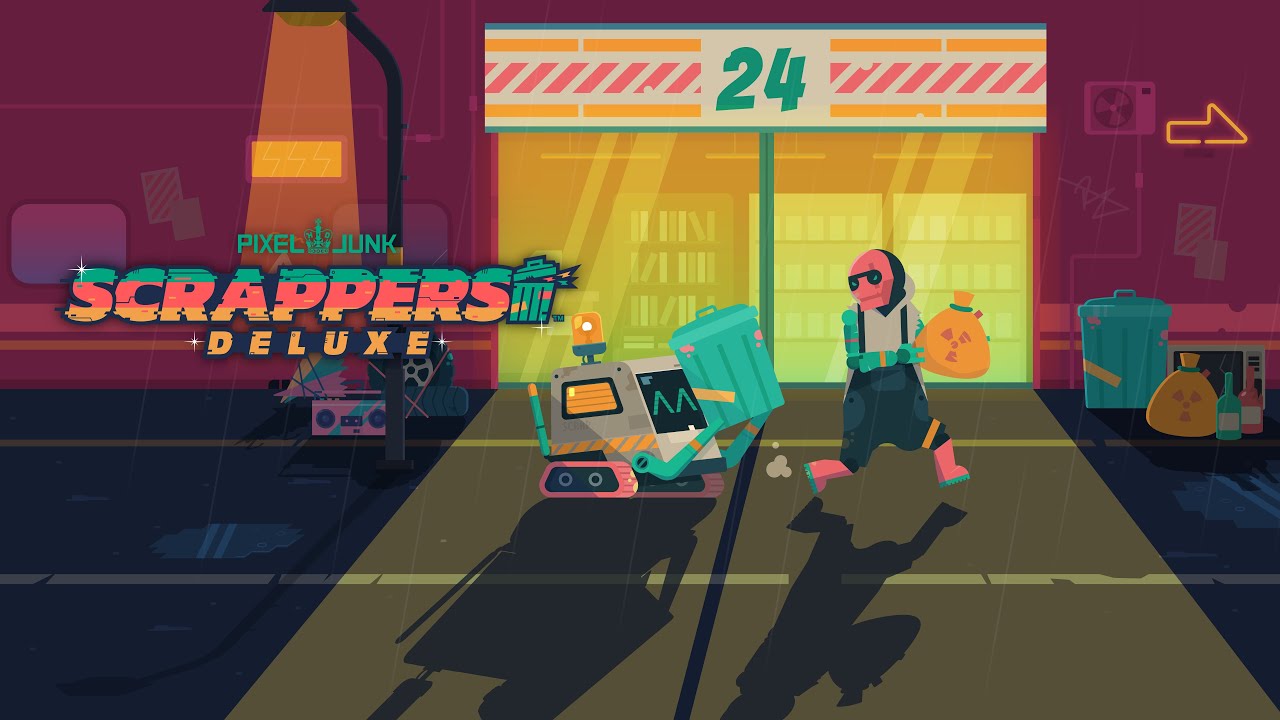 Pixeljunk Scrappers Deluxe - Q-Games @ BitSummit X-Roads 2022