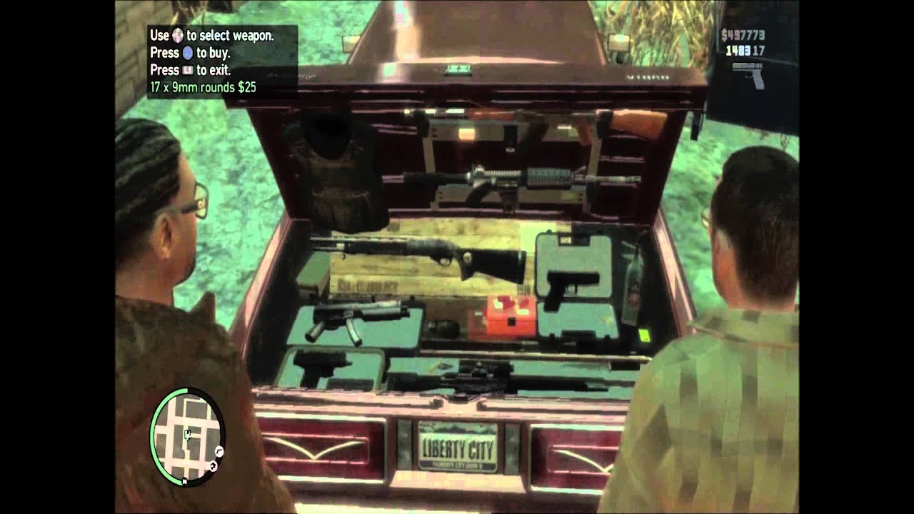 GTA IV LITTLE JACOB'S GUN VAN