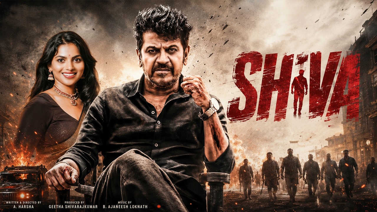 SHIVA Full Movie | Shiva Rajkumar, Nikhila Vimal | New Blockbuster Hindi Dubbed Action Movie