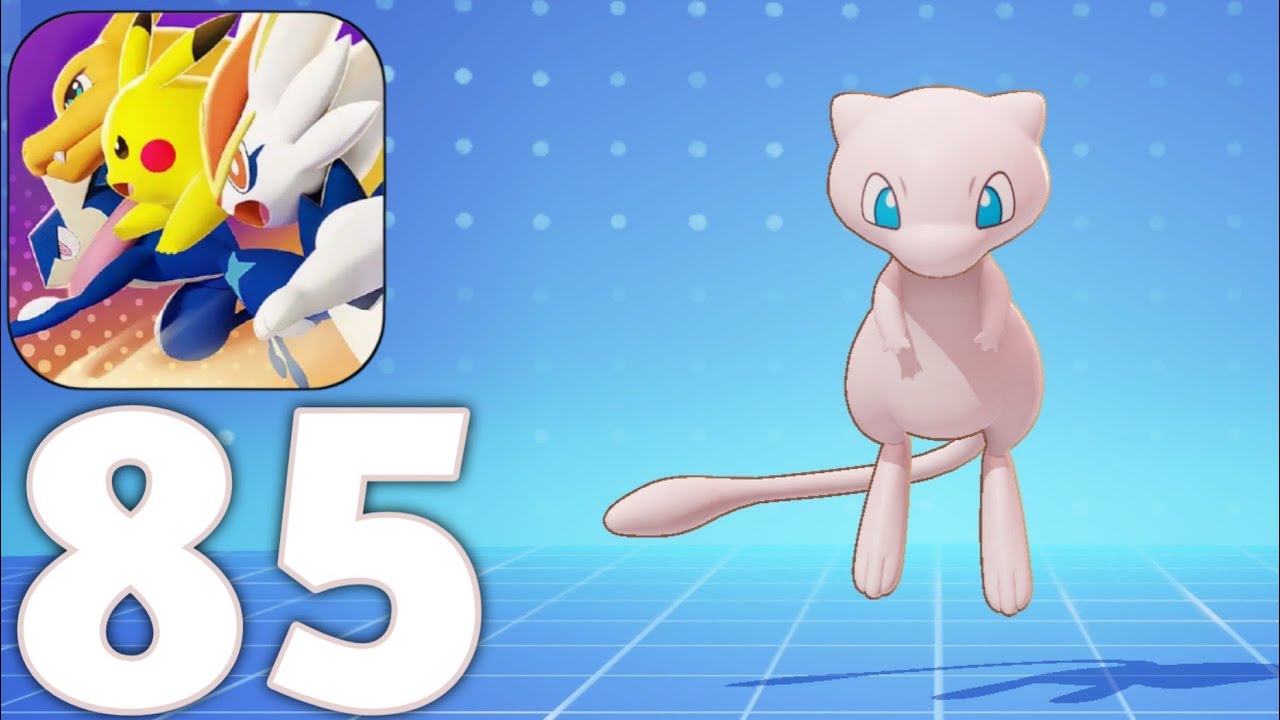 Pokemon Unite Mobile Gameplay Walkthrough Part 85 - Mew (ios,Android)