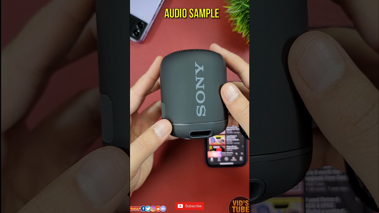 Compact Speaker by Sony with Great BASS! #Shorts