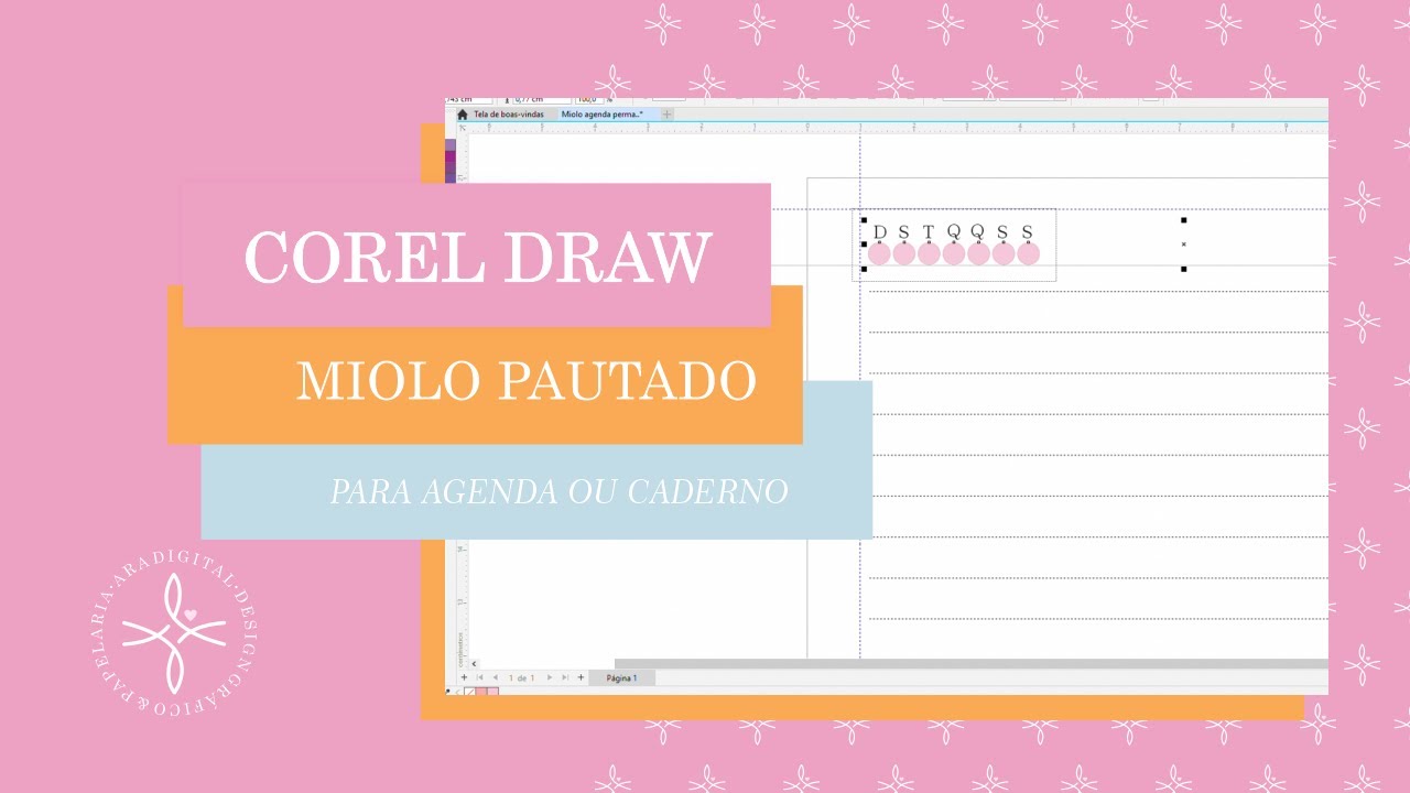 MIOLO PAUTADO - COREL DRAW PARA INICIANTES