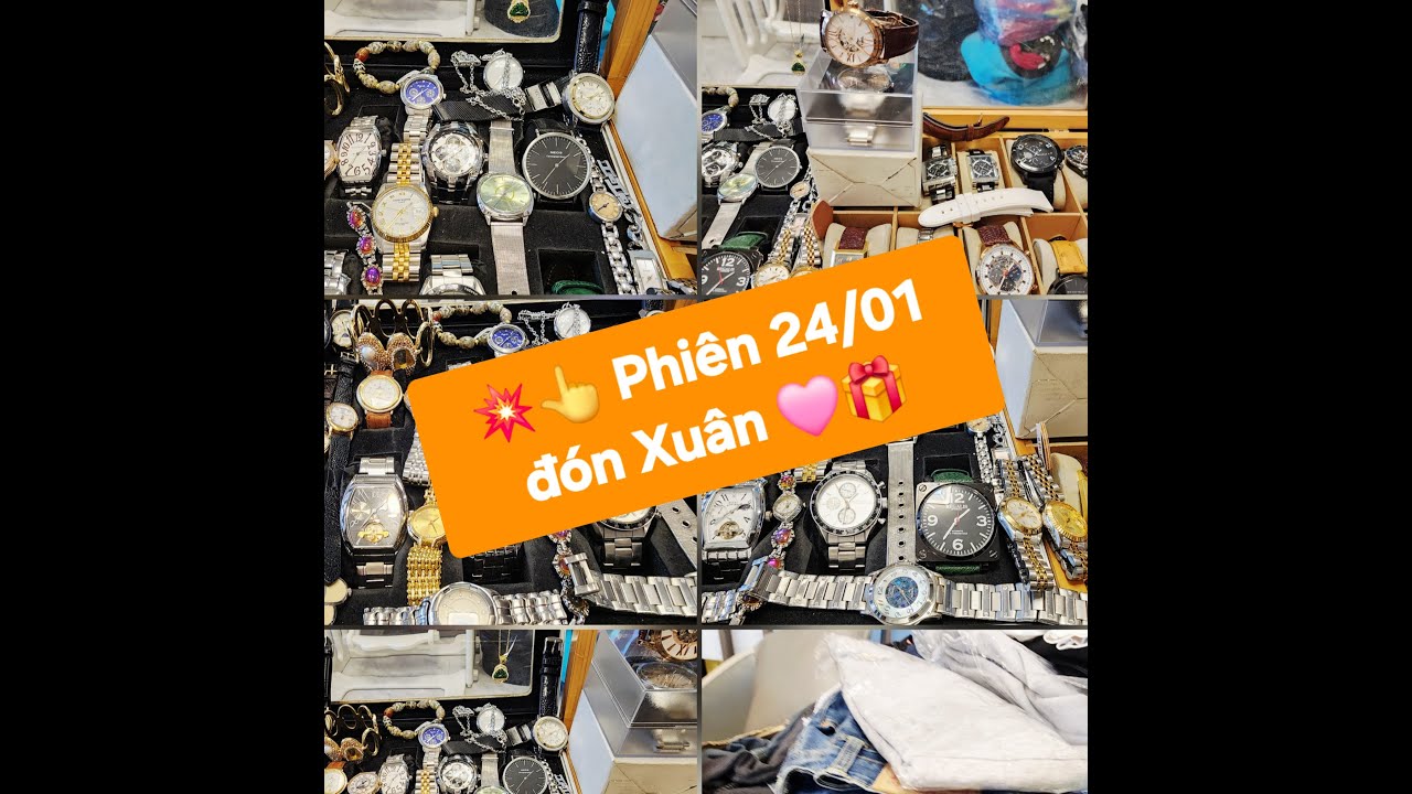 24.01 Diesel Docle Secgrecto CK Orobianco Sonne Royal Montres Paulsmith,..quần áo, trang sức, giày