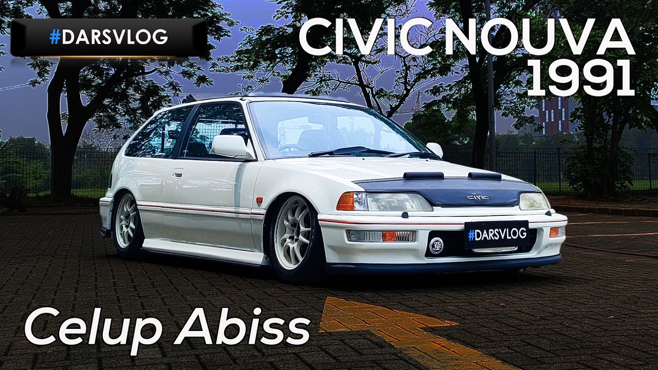 MODIFIKASI CEPER ASIK - Honda Civic Nouva 1991 ‼️ #DARSVLOG