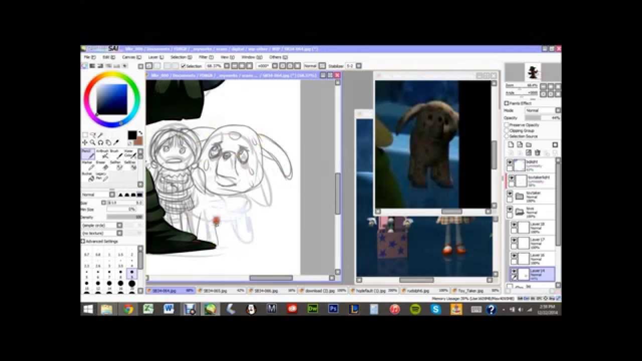 The Toy Taker - Easy Paint Tool Sai - Speedpaint