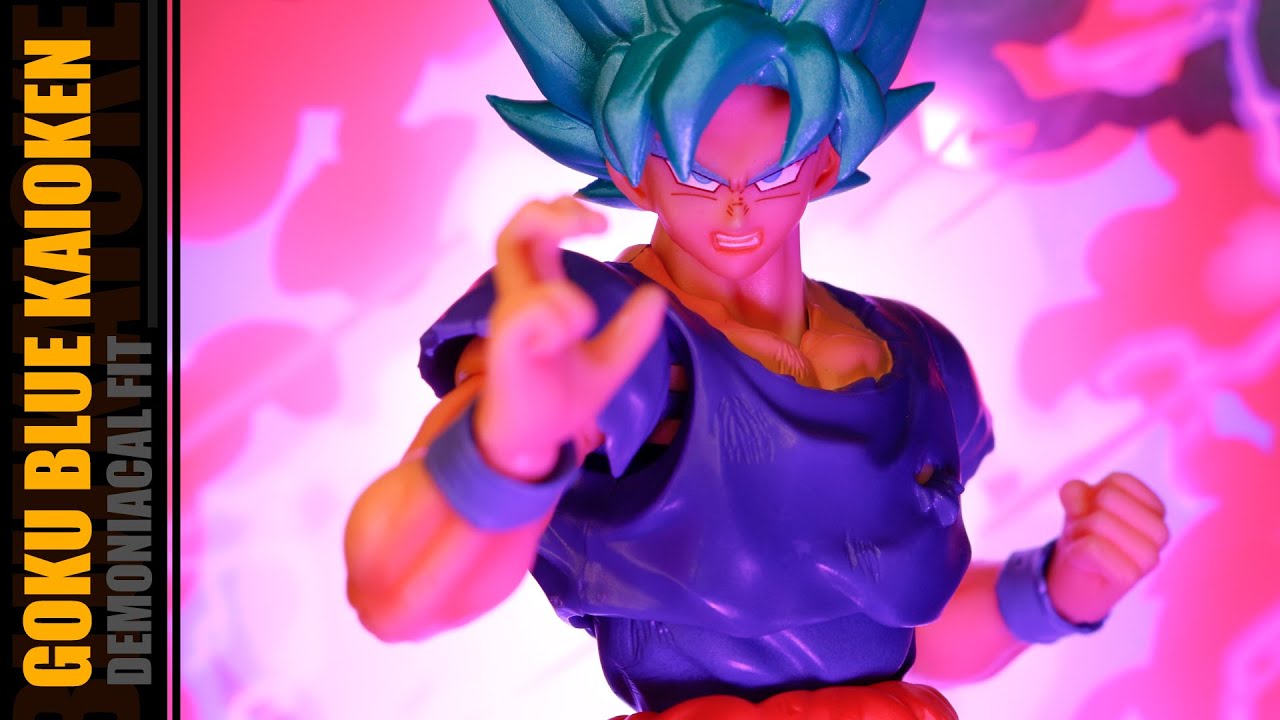 Goku Super Saiyajin Blue Kaioken Demoniacal Fit - Limit Breaker (DF) S.H.Figuarts SHF - Review PT-Br