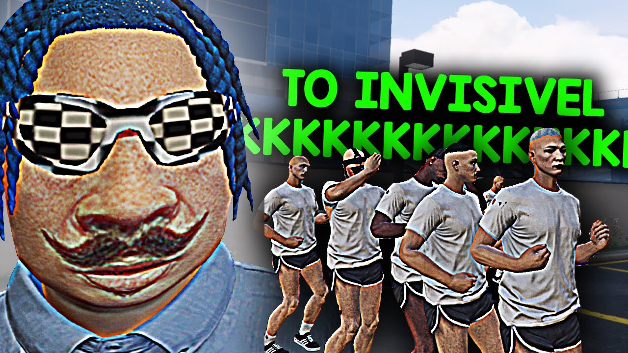Zoando INVISIVEL no RECRUTAMENTO da POLICIA no ANTI RP!