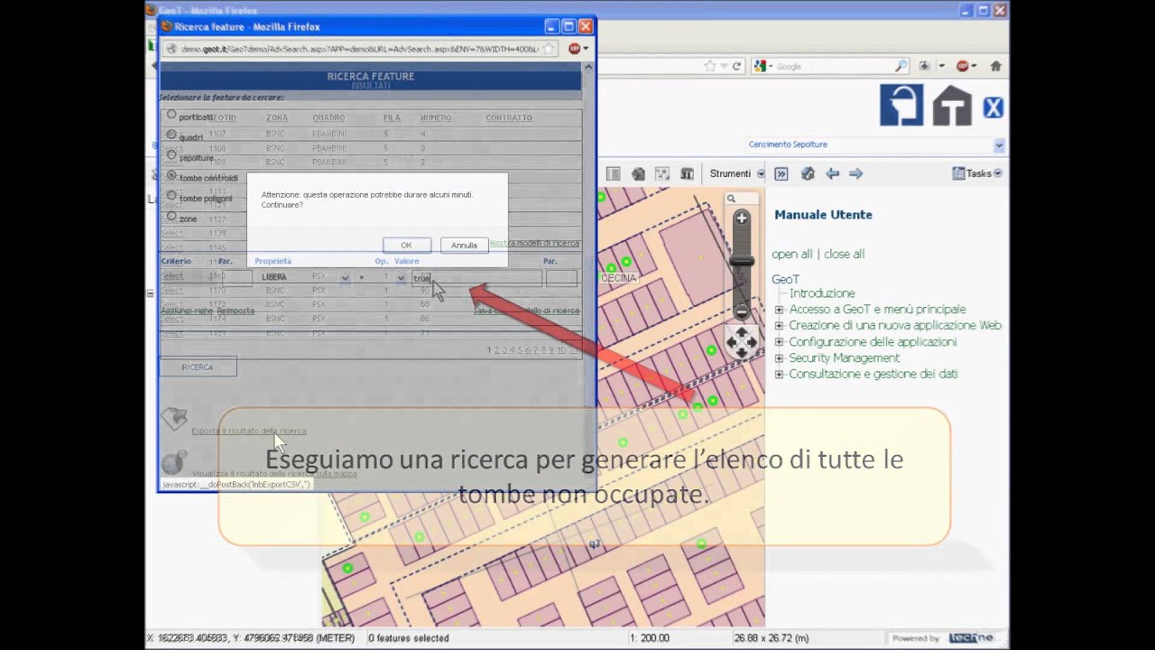 GeoT WEBGIS - Patrimonio - Servizi Cimiteriali [con titoli]