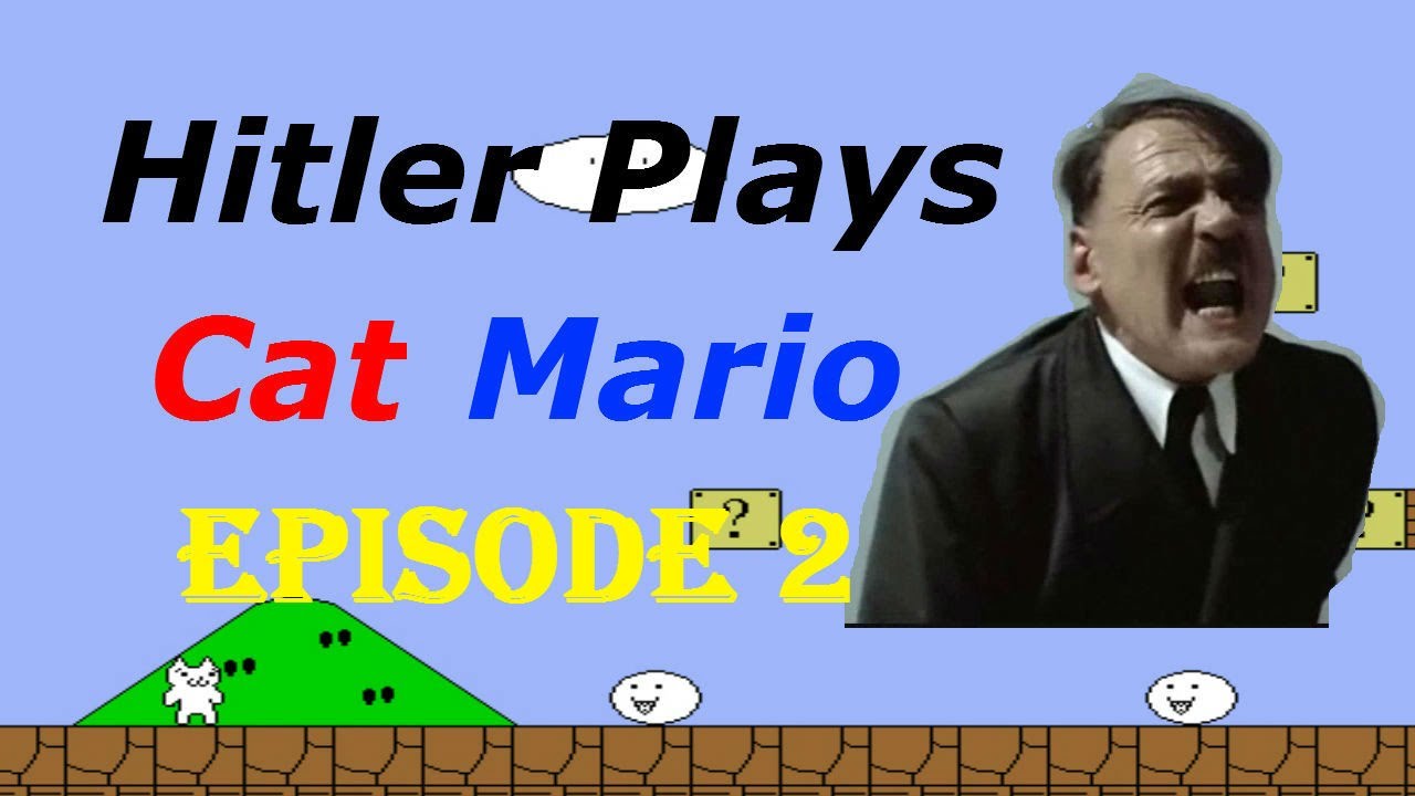 Hitler Plays Cat Mario - Episode 2 (The Cave)