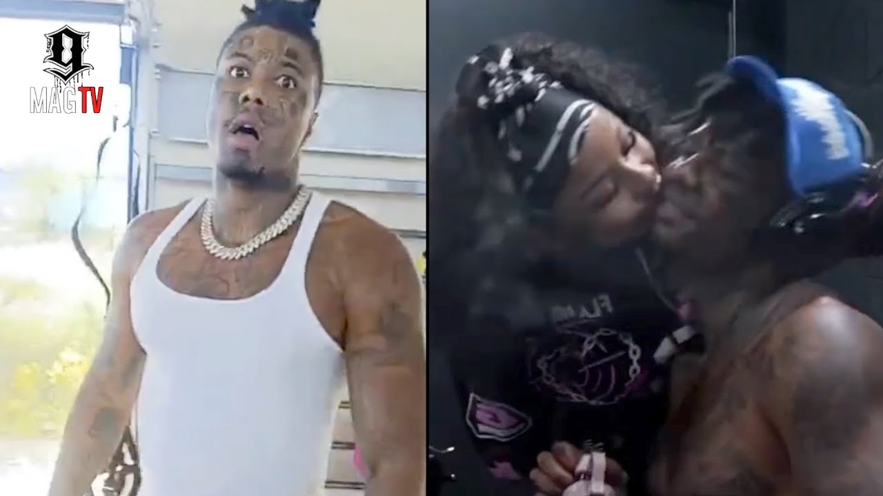 Blueface Pries Himself Away From Chrisean To Workout With His Dad Johnathan! 🏋🏽‍♂️