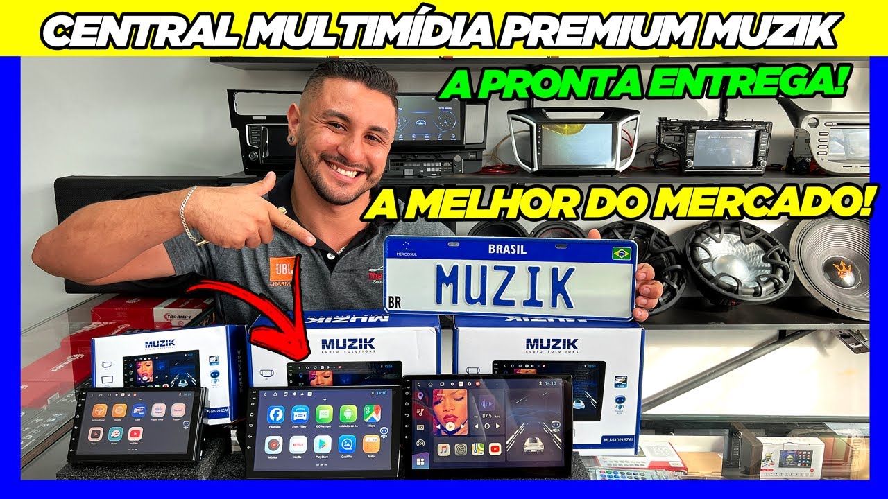 CENTRAL MULTIM&Iacute;DIA PREMIUM MUZIK A MELHOR DO MERCADO - WORLD MULTIM&Iacute;DIAS