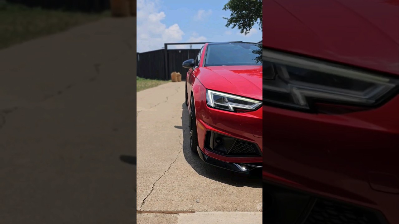 Установка проставок и дисков: Audi S4 (B9) 2019 года