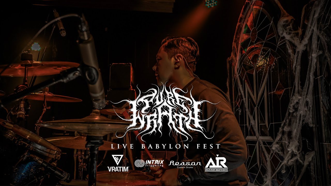 Pure Wrath Drum Cam Full [Live Babylon Fest - Bandung]