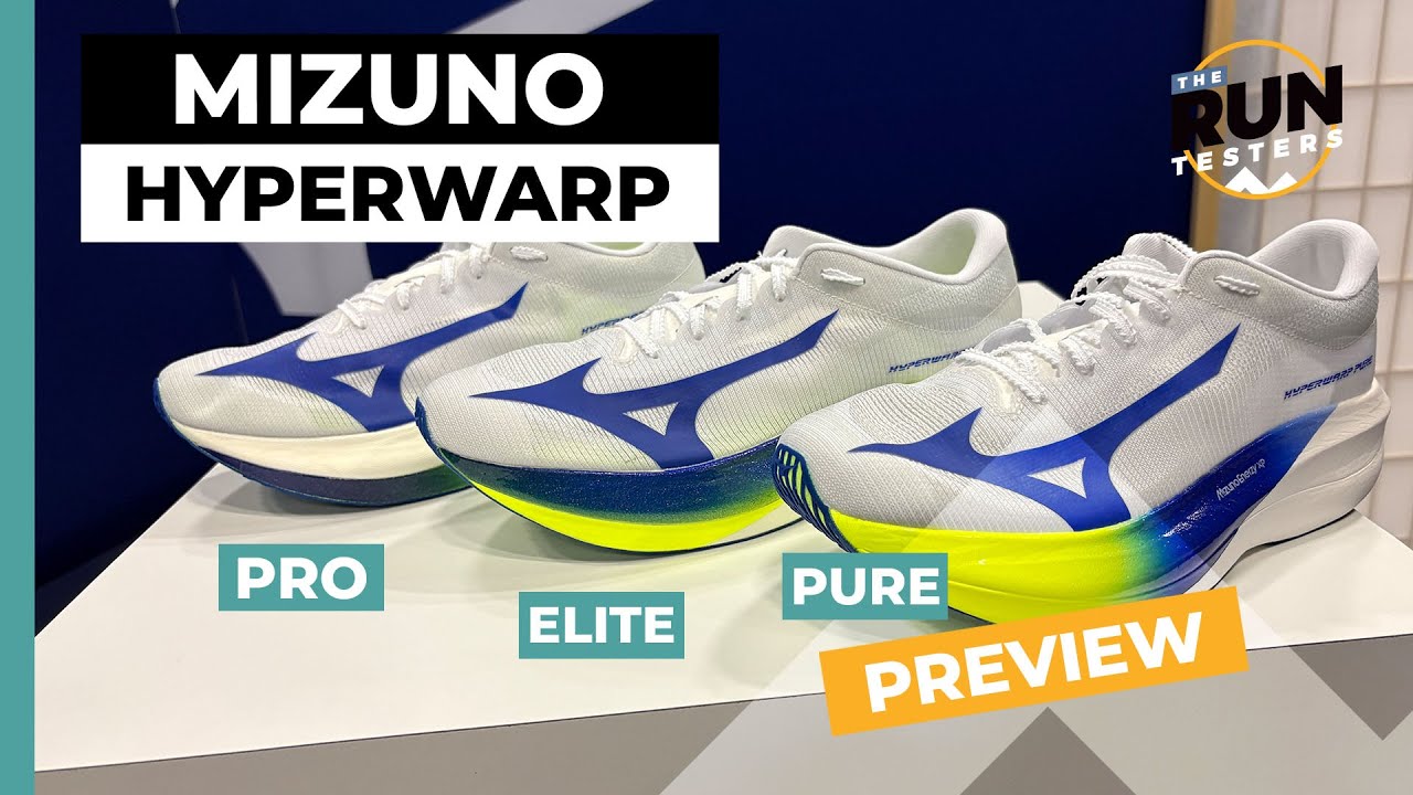 Предварительный обзор линейки Mizuno Hyperwarp: знакомство с новой скоростной линейкой, включающе...