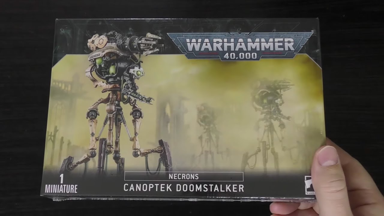 Necrons Canoptek Doomstalker - Unboxing (WH40K)