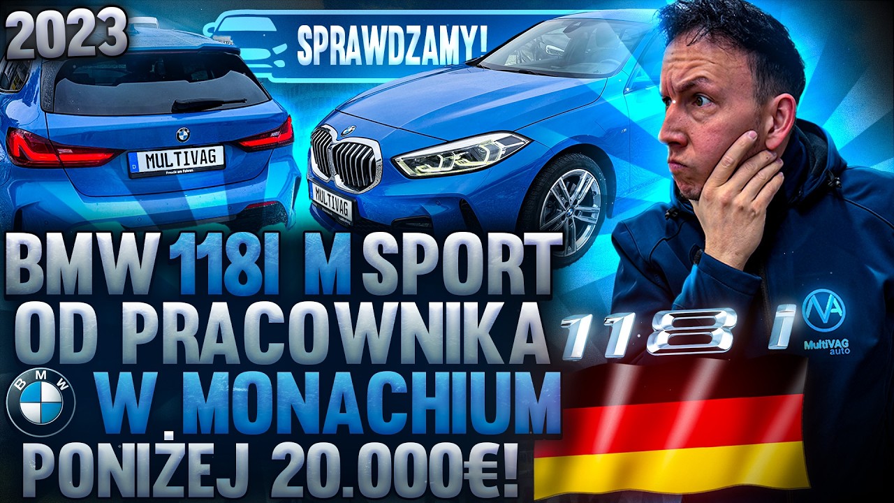 Jedziemy do Monachium po BMW 118i od pracownika BMW – co może pójść nie tak? Dobre Auto z Niemiec?