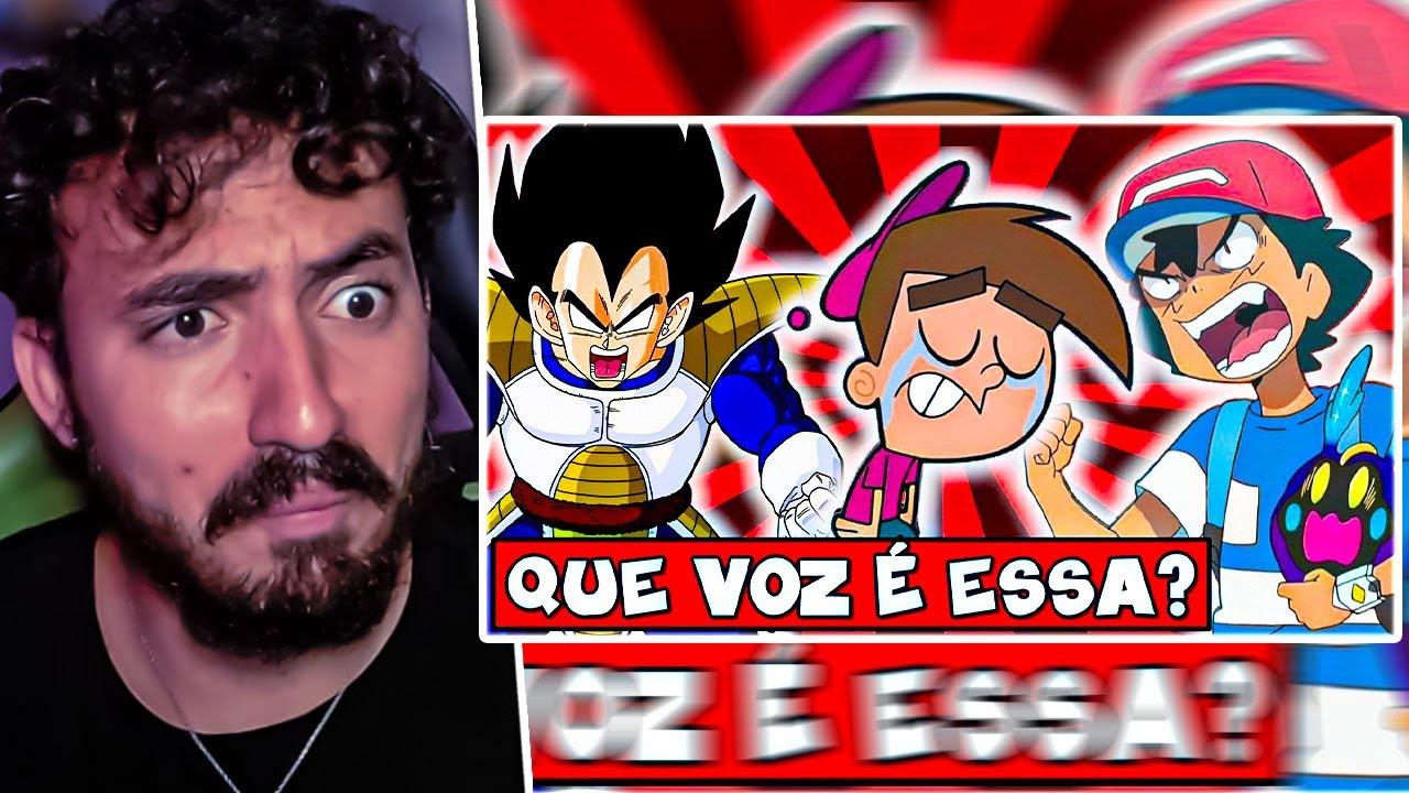 Piores TROCAS de DUBLADORES! (Parte 1) 🔄 😡 - Vicio Nerd | Leozin React