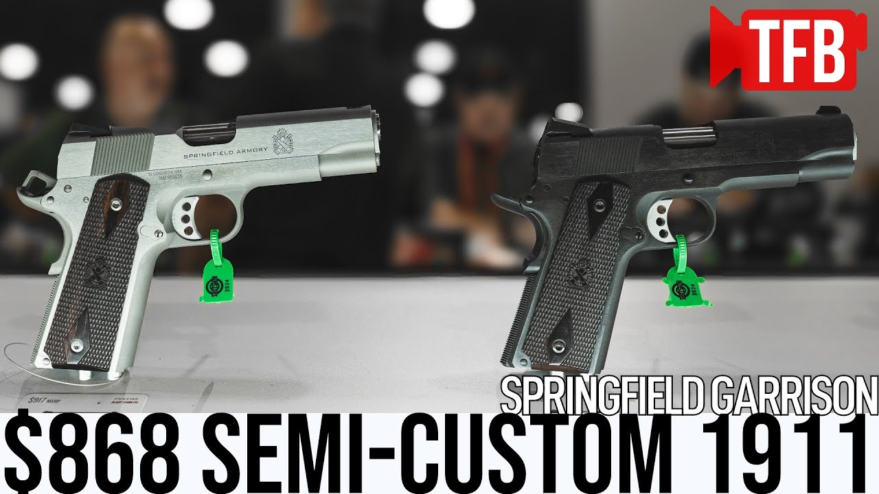 Полукастомные пистолеты 1911 года по цене от 800 до 900 долларов: НОВЫЕ Springfield Armory Garrison