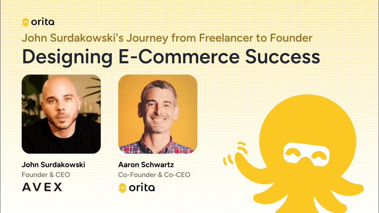 Designing E-Commerce Success: John Surdakowski's Journey from Freelancer to Founder