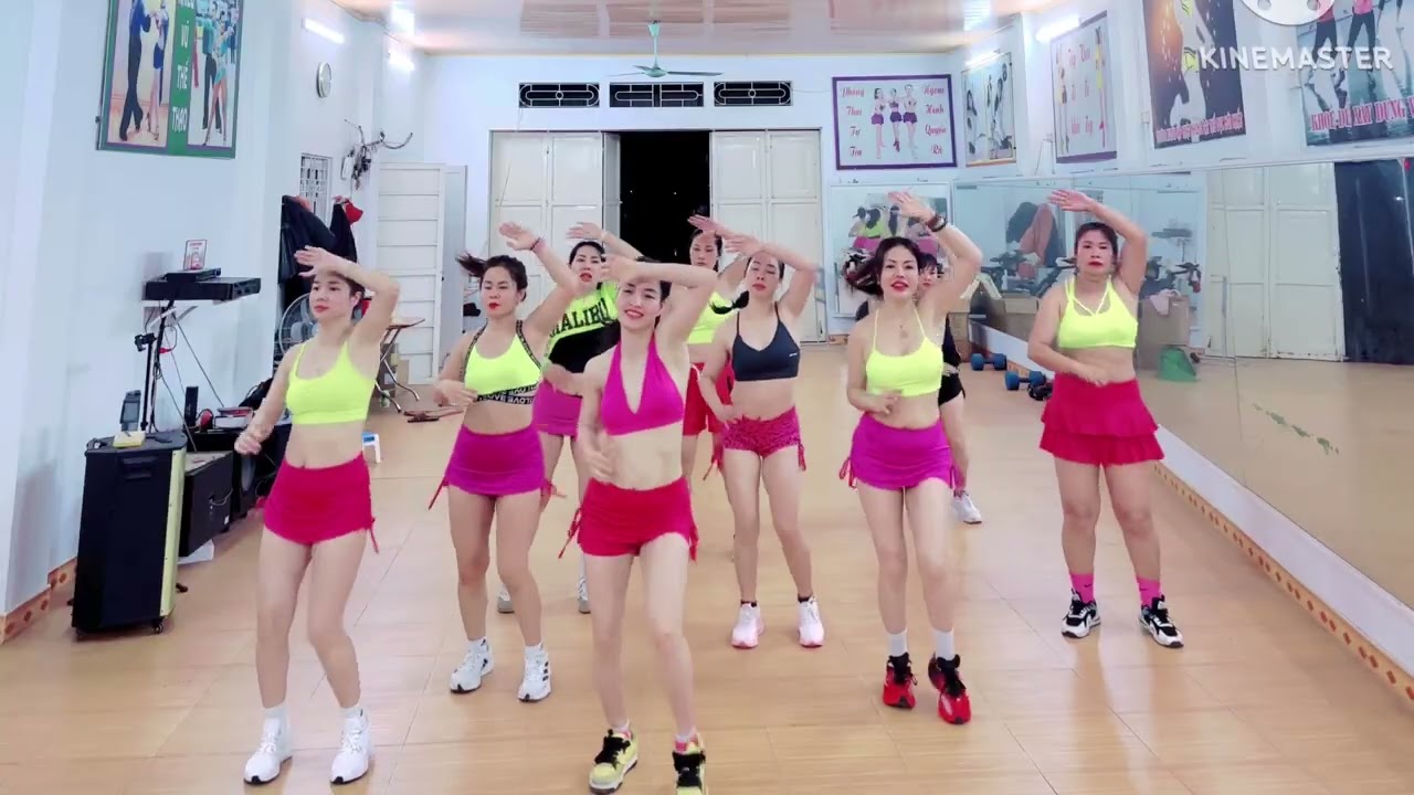 Aerobic Tham Phú phụ Bần Giảm Cân Tại Nhà@lethomaerobic #giamcan #giambeobung 