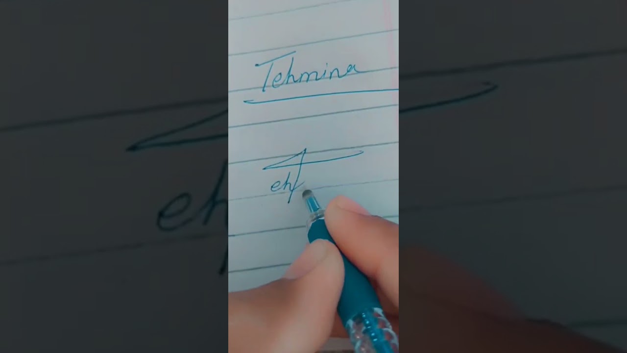 #signature for tehmina #iqra #shorts_ #youtubeshort #viralreels