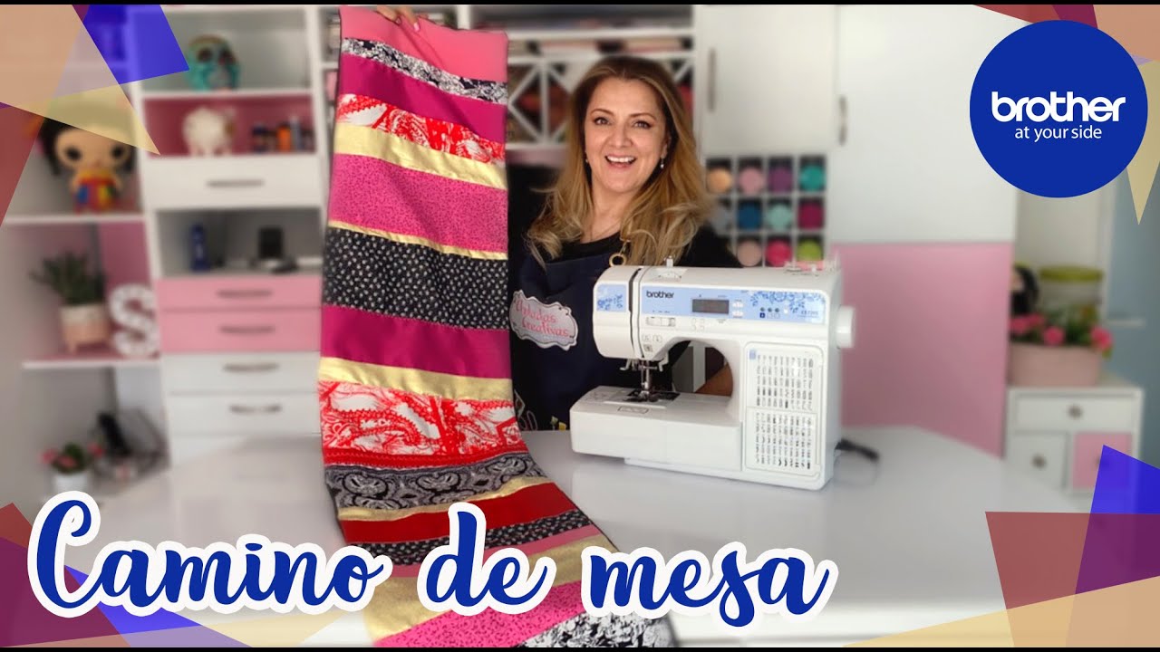 😍 Camino de mesa con pedacitos de tela :: Chuladas Creativas