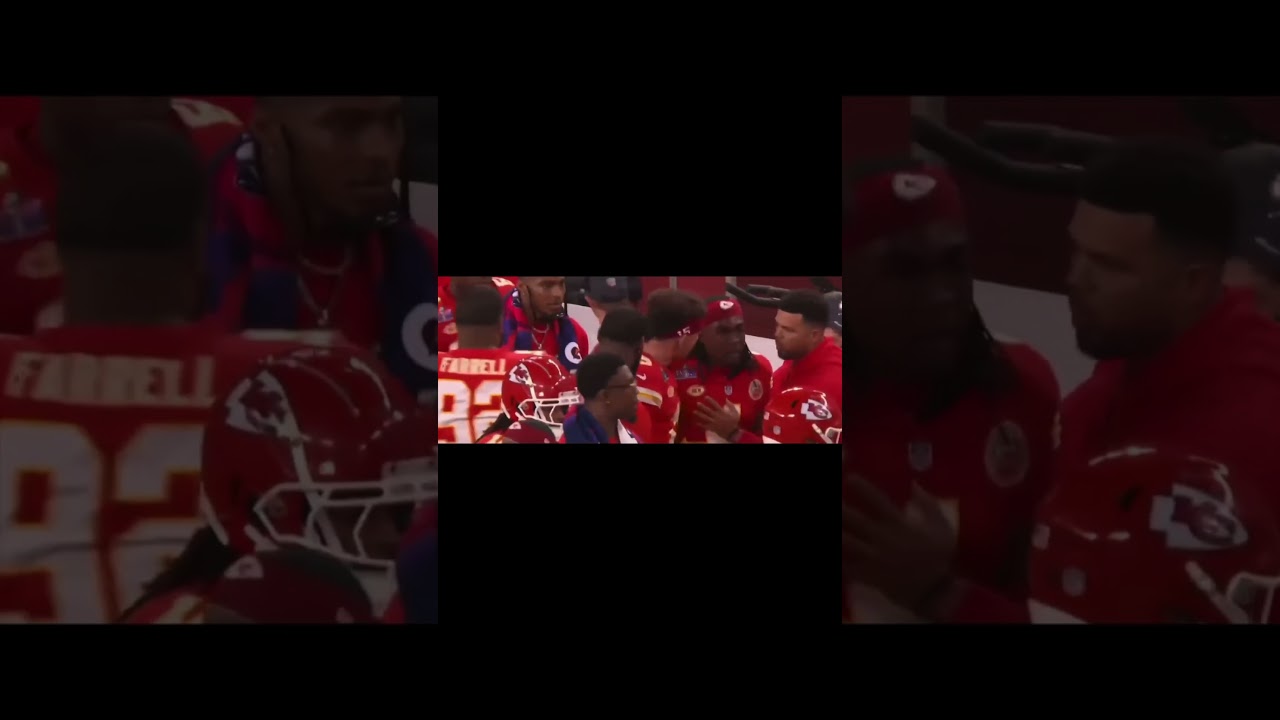 Patrick Mahomes and Rashee Rice get into heated discussion on the sideline #sports #nfl #highlights