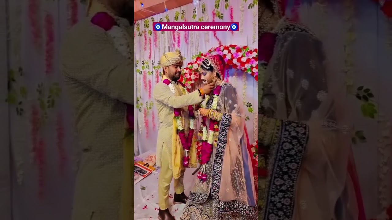 Mangalsutra ceremony 🥹🫶🧿❤️✨️ #shortvideo #viral #like #trending #wedding #ytshorts  #youtubeshorts