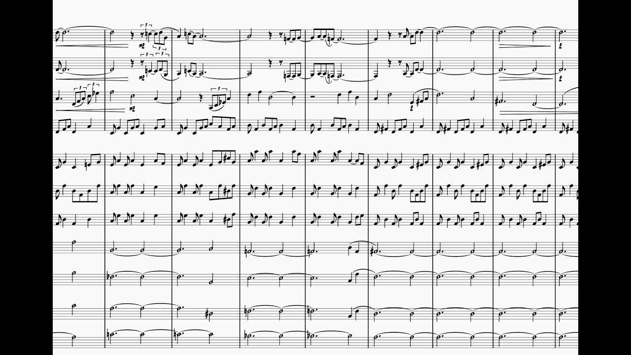 River Man by Nick Drake. Arranged for strings and double reeds.