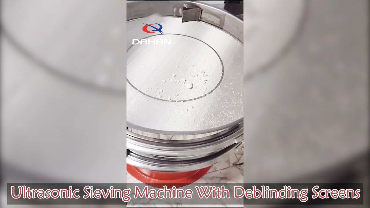 Ultrasonic Sieving Machine With Deblinding Screens