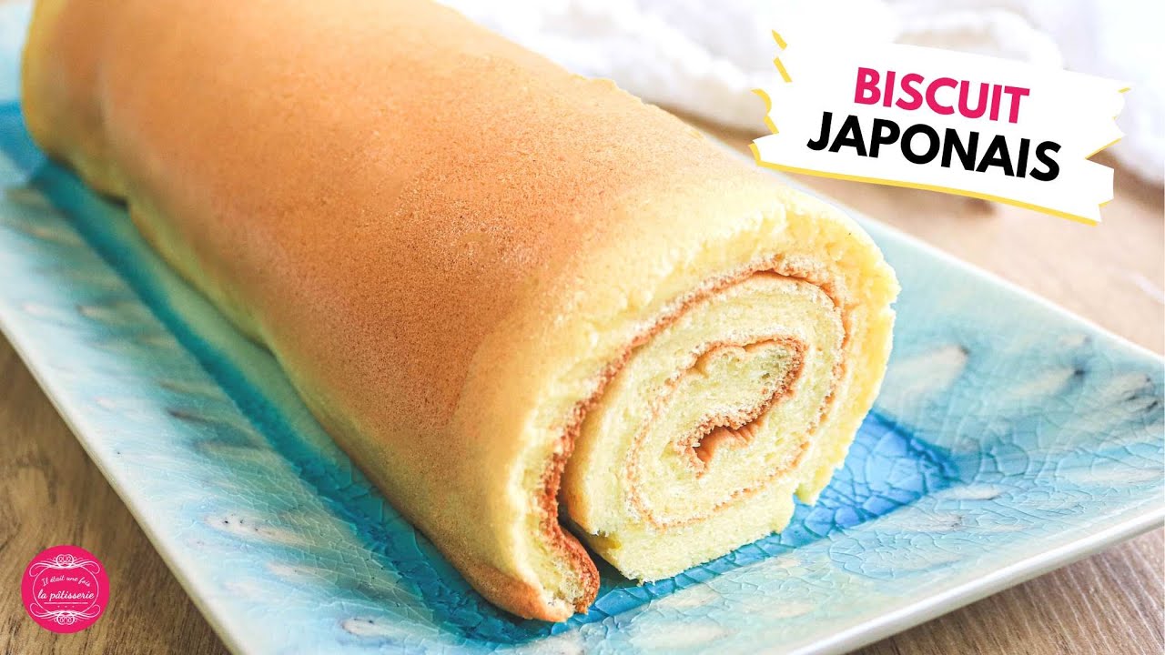 LE BISCUIT LE PLUS MOELLEUX POUR VOS BUCHES : LE BISCUIT ROUL&Eacute; JAPONAIS !