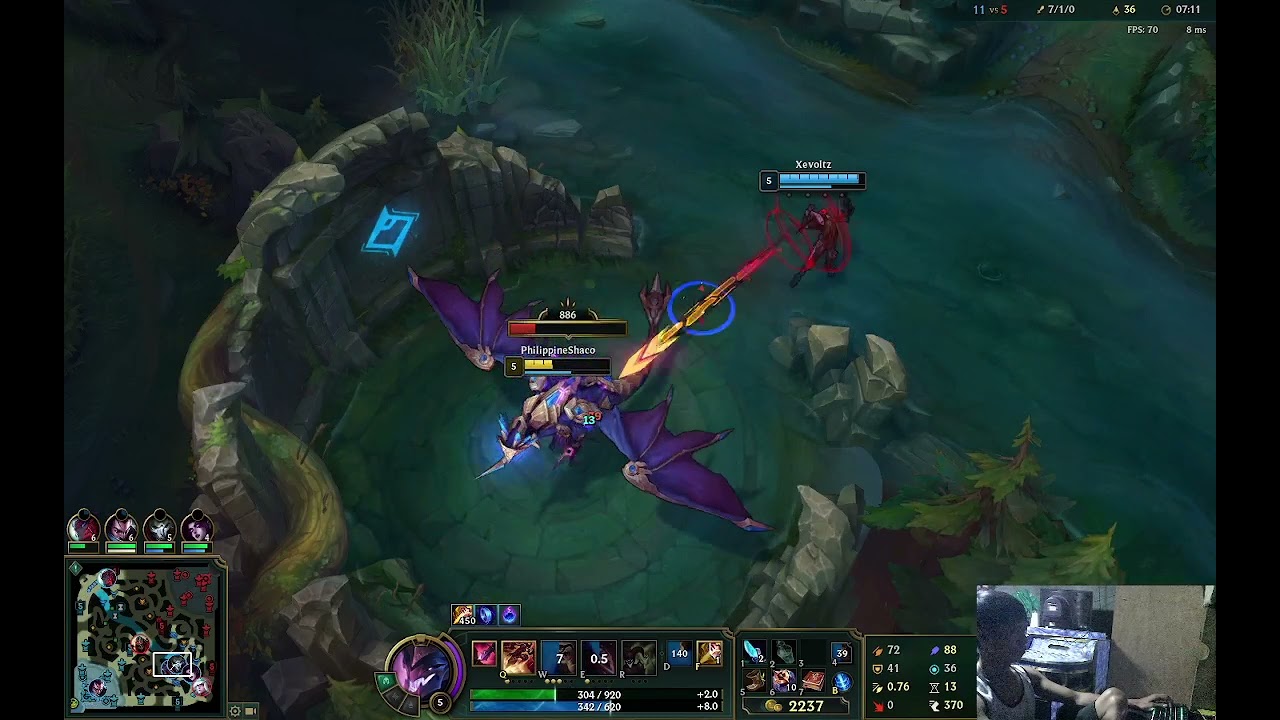 2022 Philippines Shaco Ability Power GamePlay #1  Shaco Vs  Rekksai  Jungle
