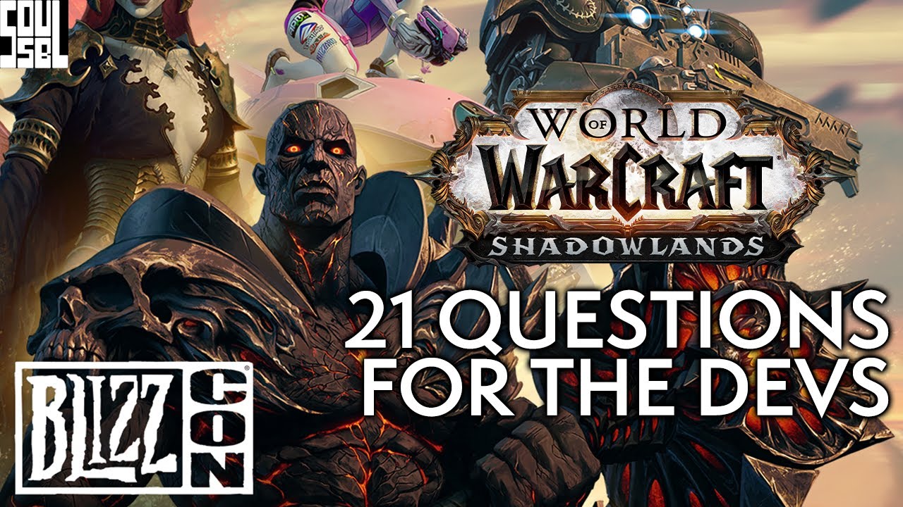 The 21 Questions I'm Submitting For Blizzconline
