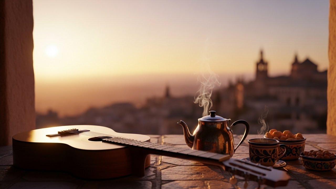 Spanish Guitar & Oud - Beautiful Flamenco Rumba Instrumental For Continuous Soft Peace