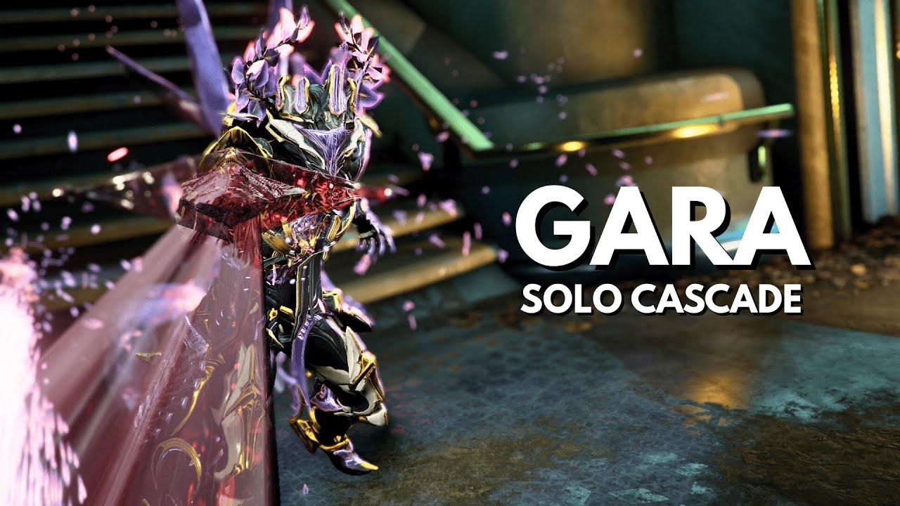 [WARFRAME] GARA Pseudo-Exalted Solo Cascade Lvl Cap | Shattered Lash