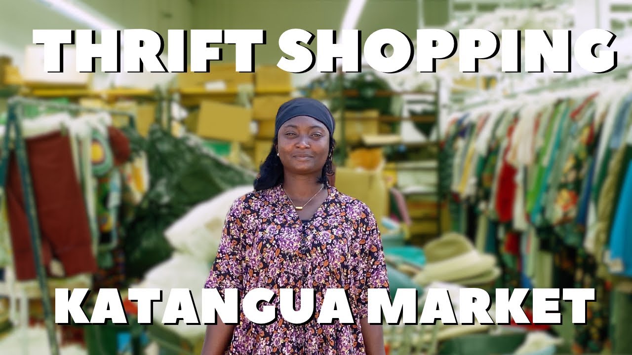 Follow me thrift shopping in Katangua/Super market Lagos