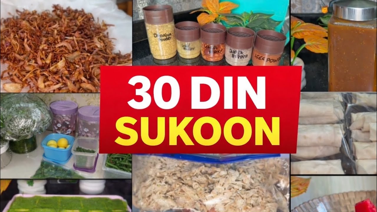 Ramadan Se Pehle Ye 10 Cheezein Zaroor Ready Rakho | Pre Ramadan Prep for Iftar