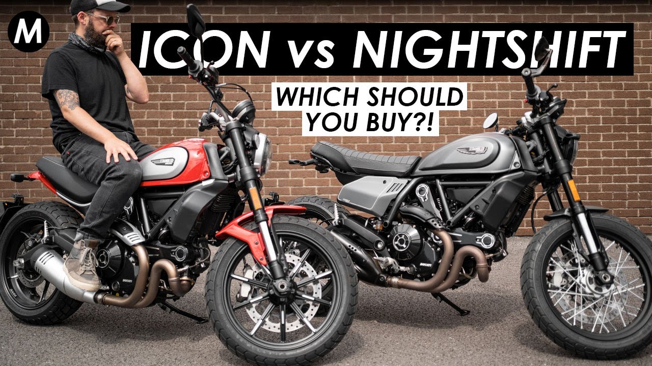 Новый Ducati Scrambler Nightshift 2021 года против Scrambler 800 ICON: что выбрать?