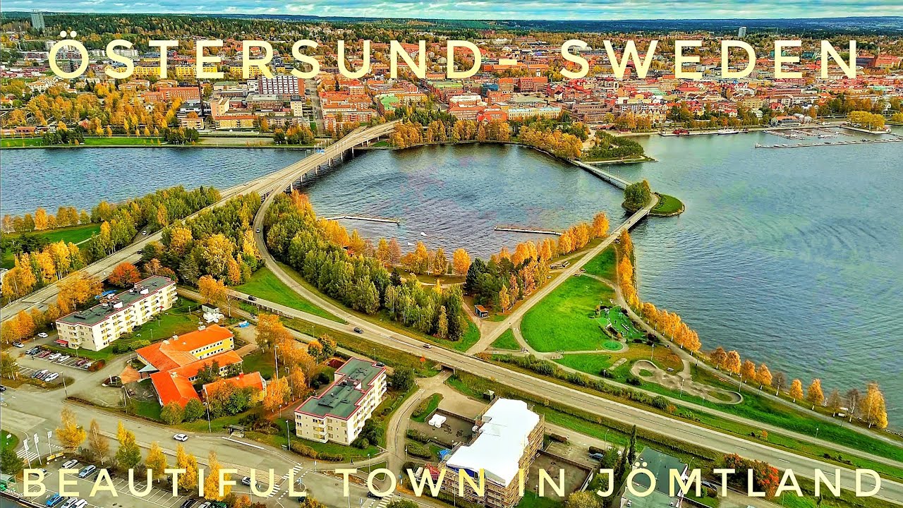 Östersund - Sweden. Beautful town in Jämtland