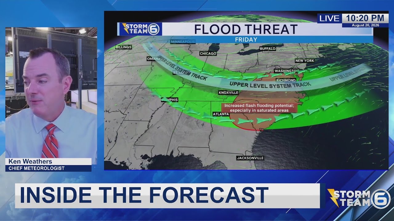 Inside the Forecast - August 20 PM Edition
