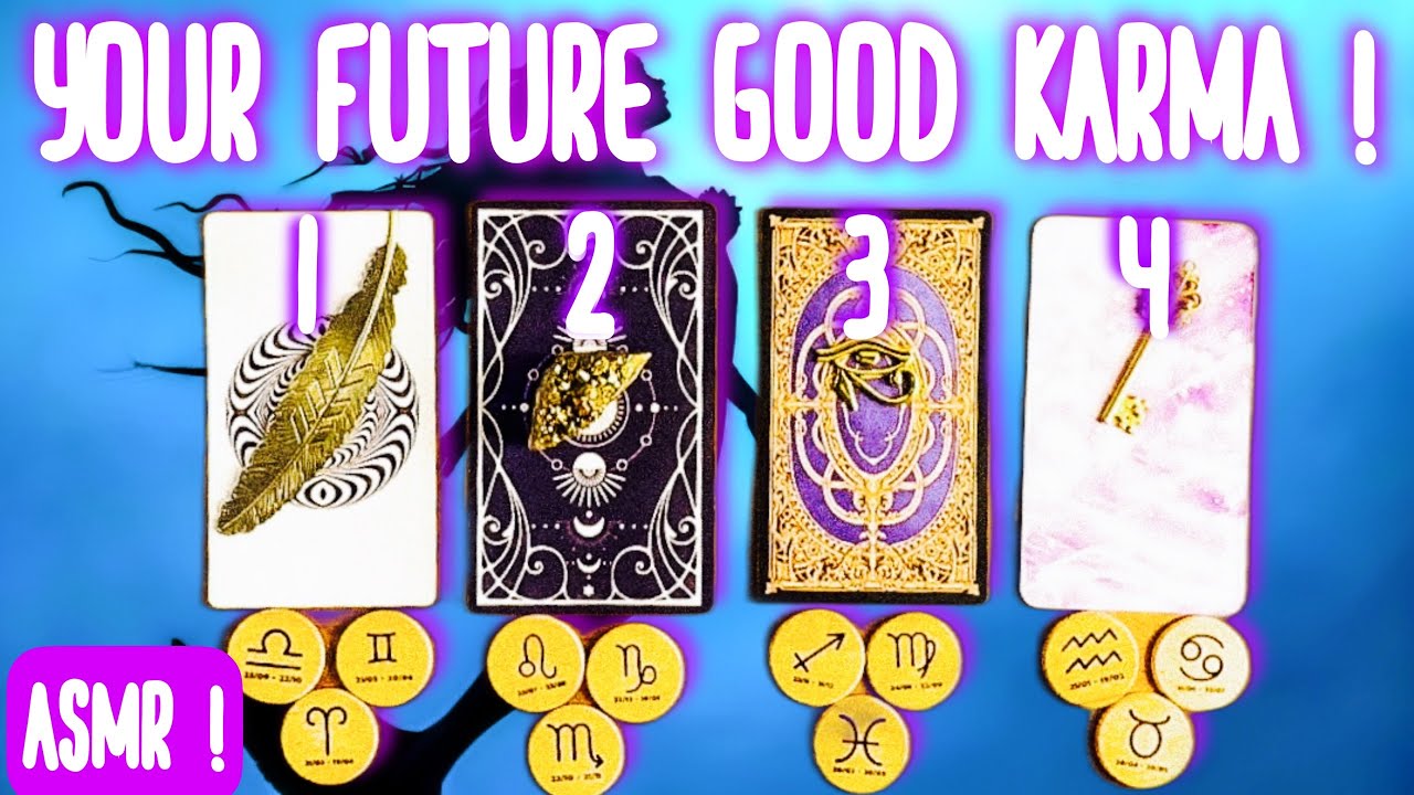 What Is Your Future Good KARMA ? 🙏 | ASMR Pick A Card | Psychic Tarot Reading