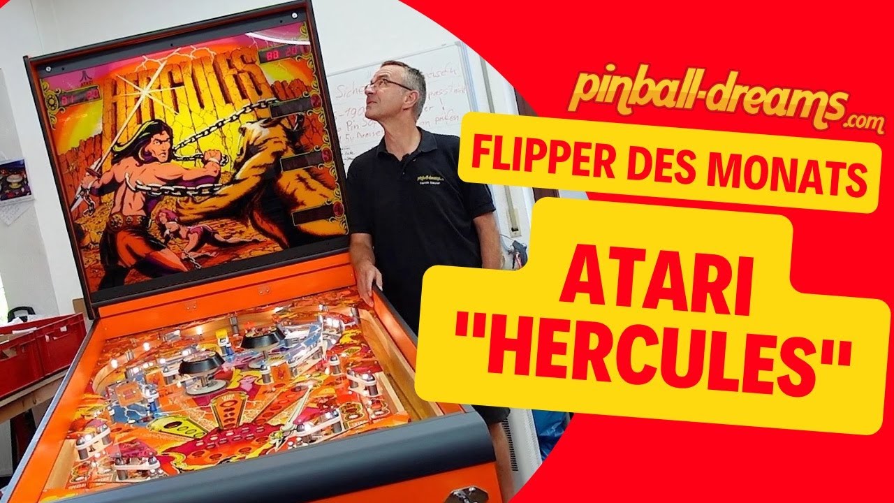 Flipper des Monats - Atari Hercules