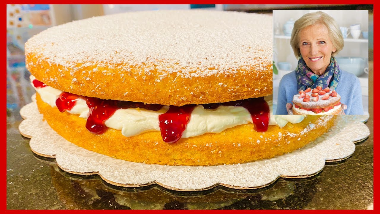 Victoria Sandwich Recipe for Beginners | Mary Berry Classic Victoria Sponge Recipe