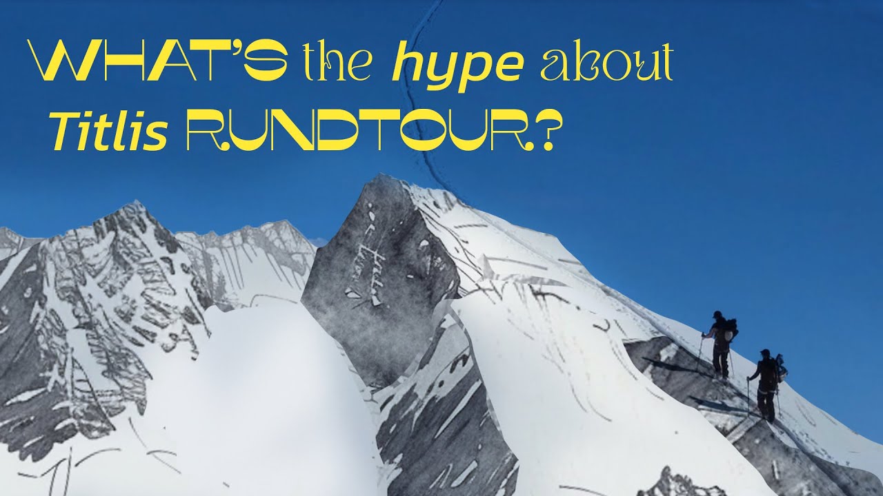 Skiing the most popular alpine ski tour in Engelberg