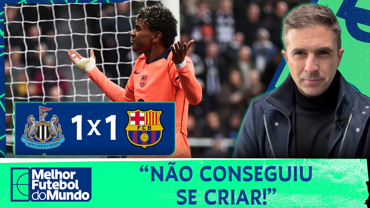 LAMINE YAMAL CRAVA NO ÚLTIMO LANCE E BARCELONA CONSEGUE O EMPATE! ARTHUR QUEZADA ANALISA!