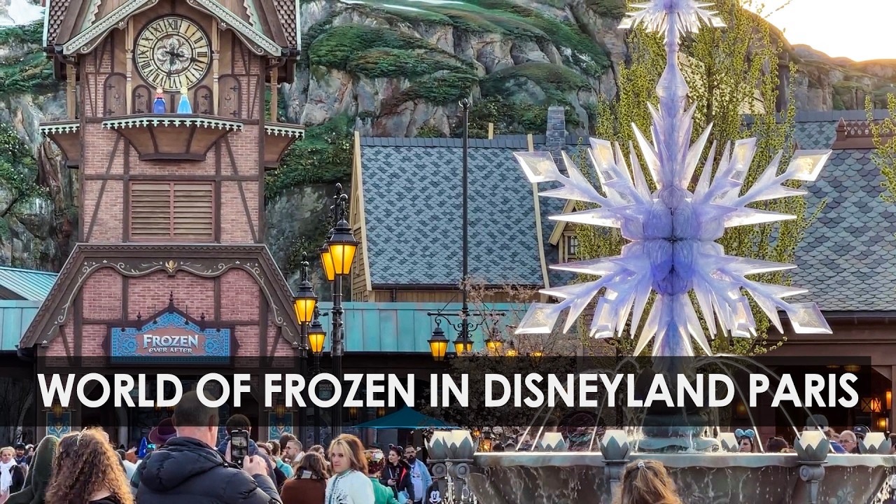 World of Frozen in Disneyland Paris (Disney Adventure World)